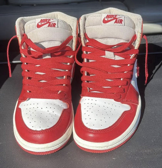 Nike Air Jordan 1 Retro High OG Varsity Red Women 5.5 / Men's 4