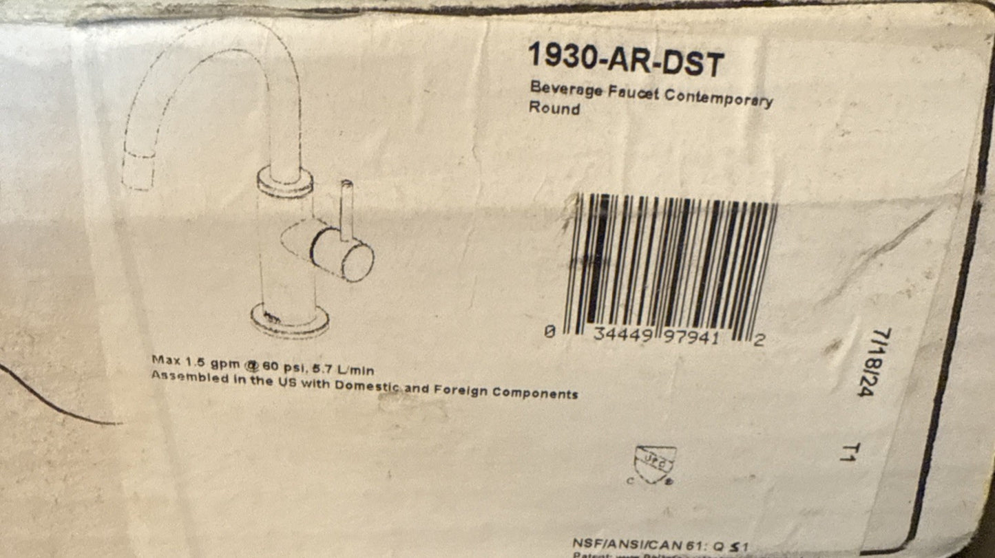 Delta 1930-AR-DST Round Kitchen Faucet - Silver