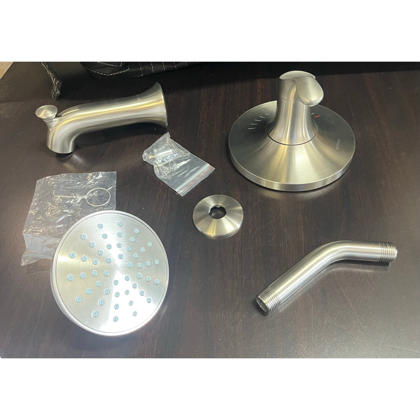 Kohler TS27391-4G-BN Simplice Rite-Temp bath shower trim kit, 1.75gpm