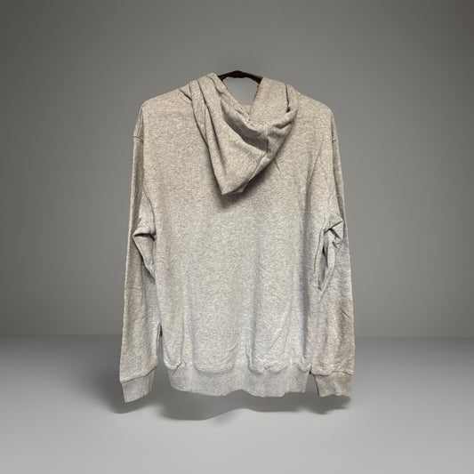 Gustav Klimt - Lady with a fan-Immersive Experience- Pullover Hoodie, Gray Large