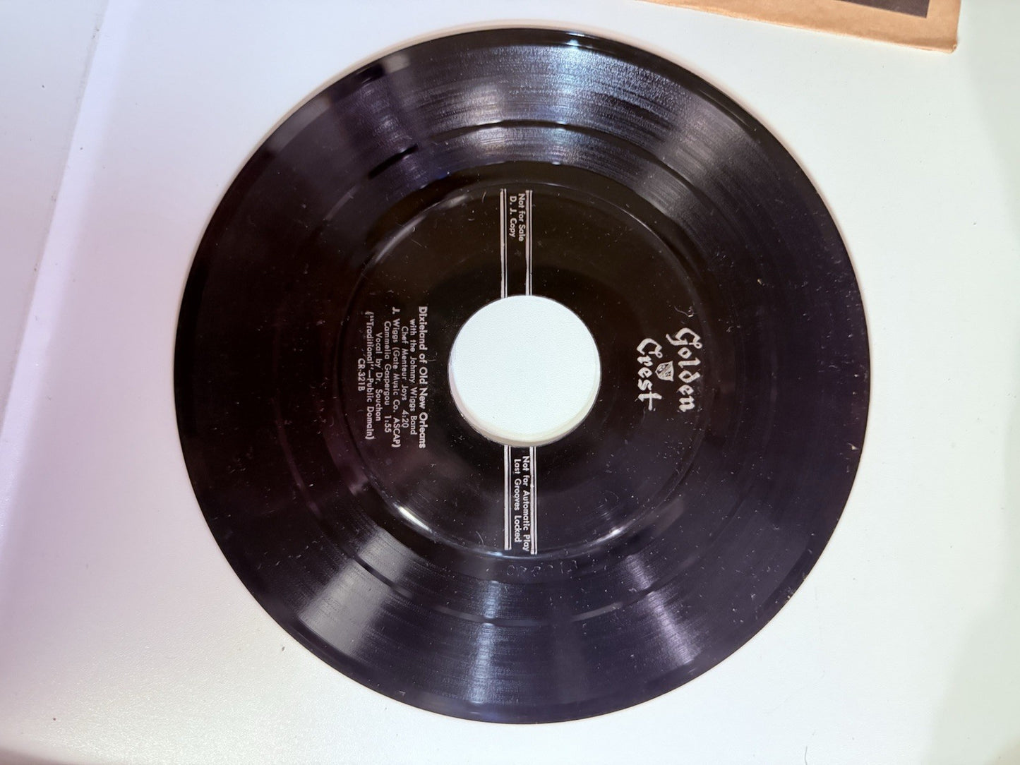 LOU CARTER: louie's love songs GOLDEN CREST 7" EP 45 RPM