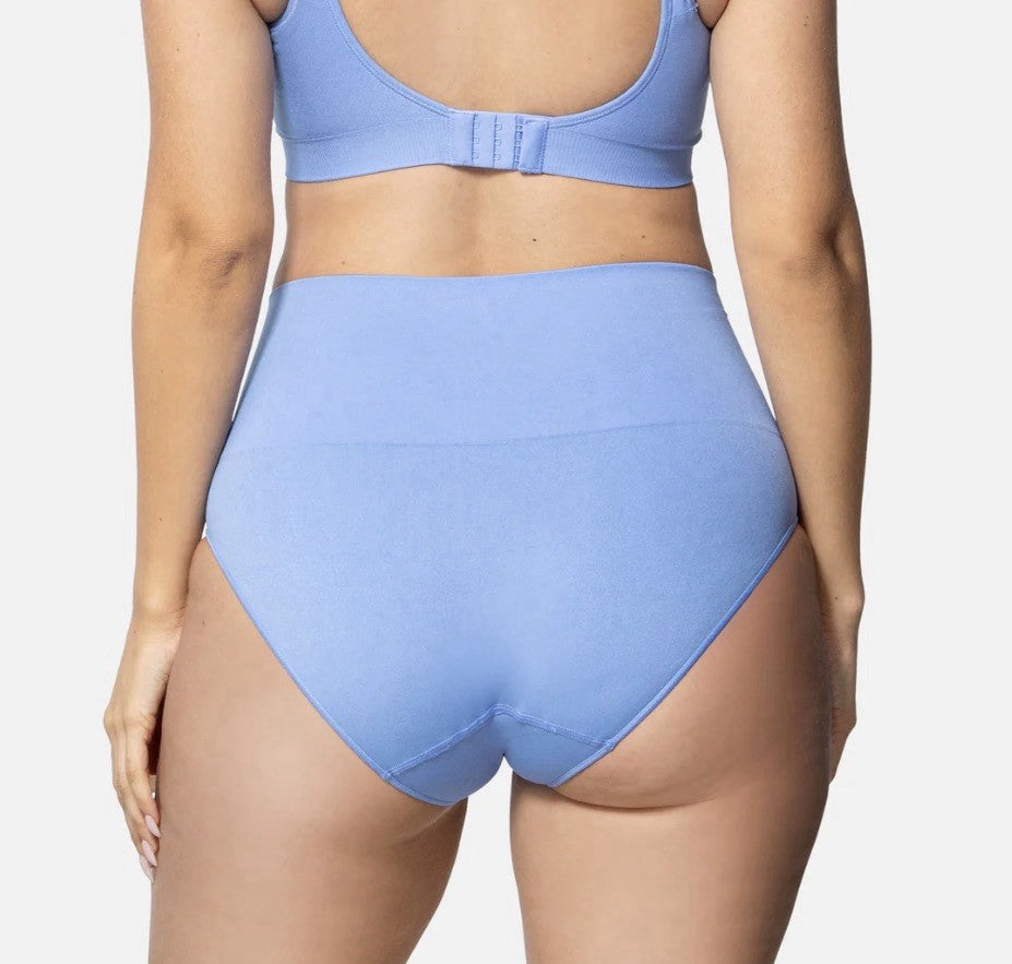 Underoutfit Smoothing at Waist Brief - 308, size large Ultramarine
