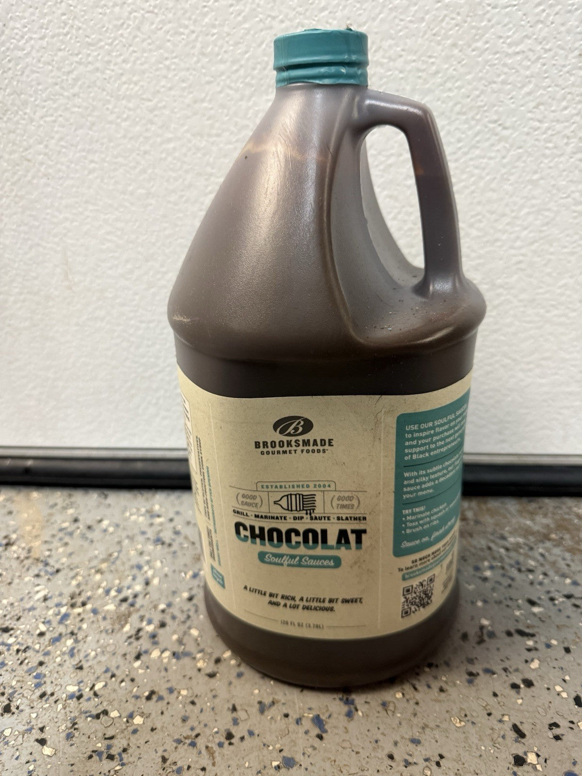 Brooksmade Gourmet Foods Chocolate BBQ Sauce& Marinade