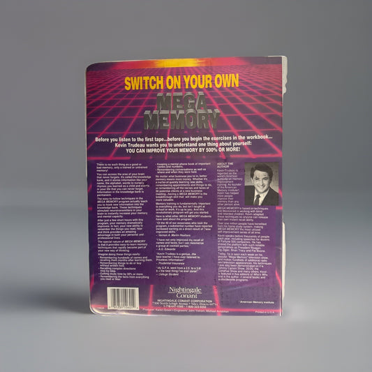Nightingale Conant Kevin Trudeau's Mega Memory 8 Cassette Set And Workbook
