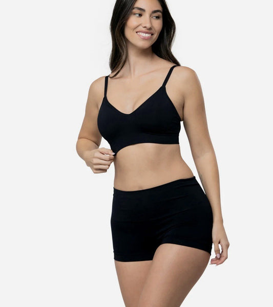Underoutfit Neckline Pullover Bralette - 450 black, size S
