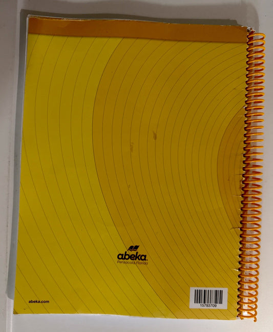 Arithmetic 5 Workbook A Beka Book Abeka Mathematics Grade 5 Spiral Bound