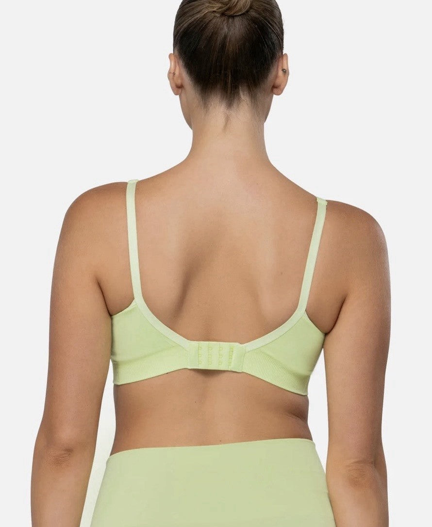 Underoutfit Full Coverage Comfort Bra - 454, Lime size Large