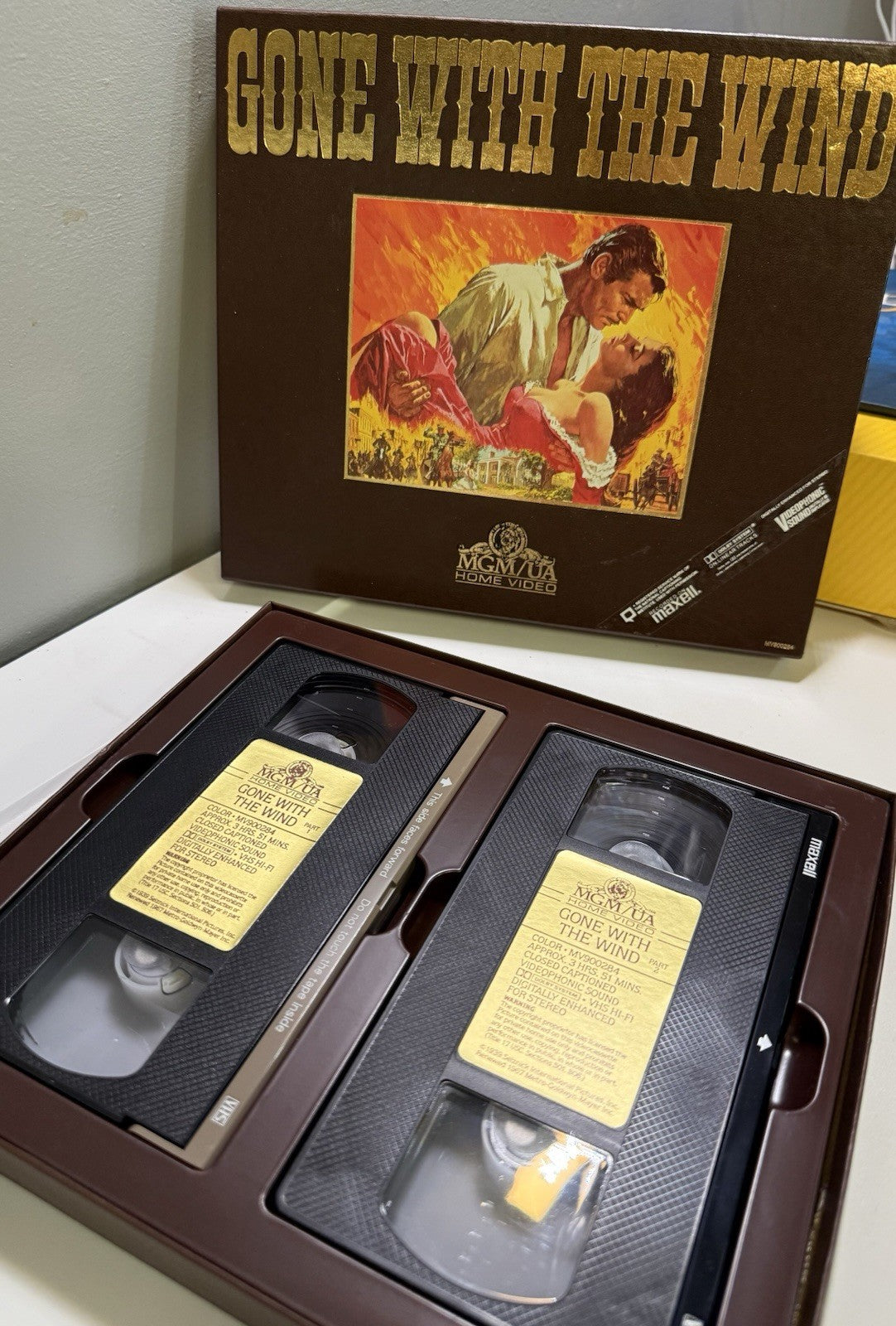 Gone With the Wind Collector’s Edition VHS Big Box Set – Mint Condition