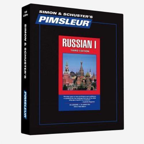 Learn Russian! 16 CD Set: Pimsleur Speak and Understand Russian -Sealed