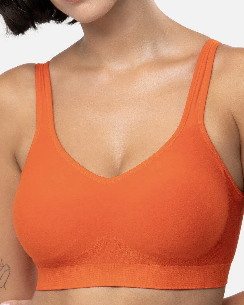 Underoutfit The Comfort Shaping Bra w/ adjustable straps 459-size M Marmalade