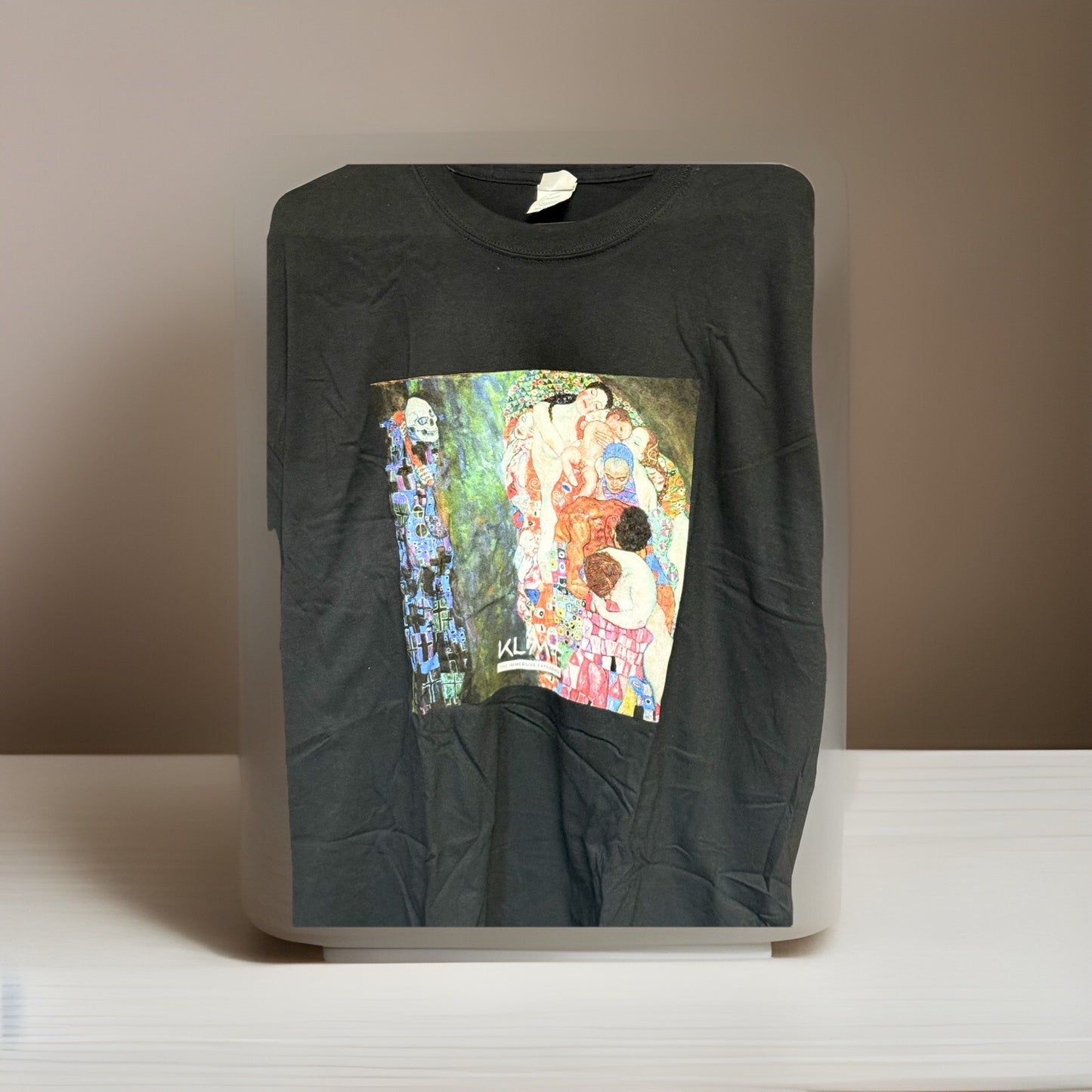 Klimt “Death and Life” T-Shirt – Black – Immersive Art Experience Tee