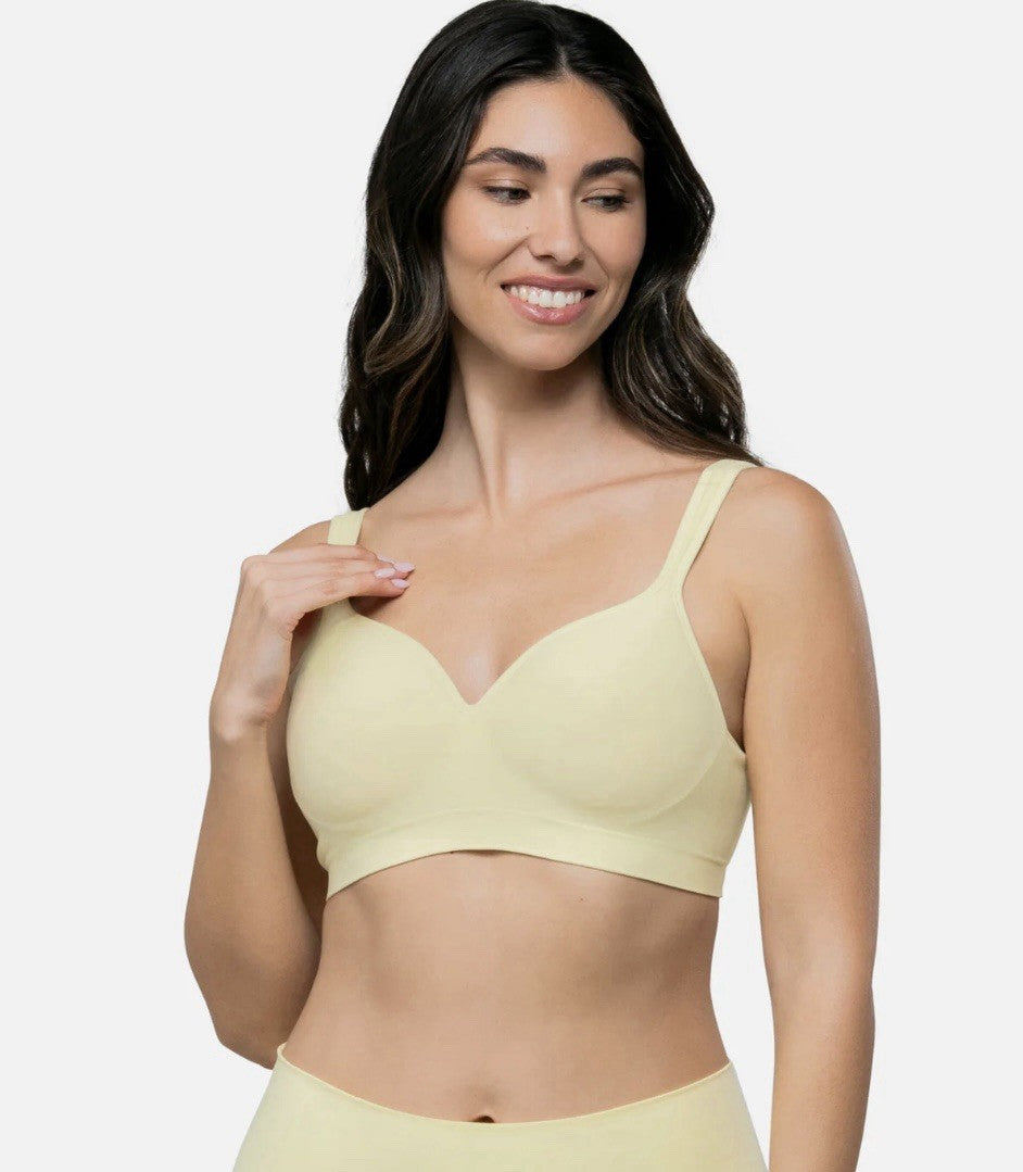 Underoutfit- 460 The Perfect Neckline Bra, size XL Pale Banana