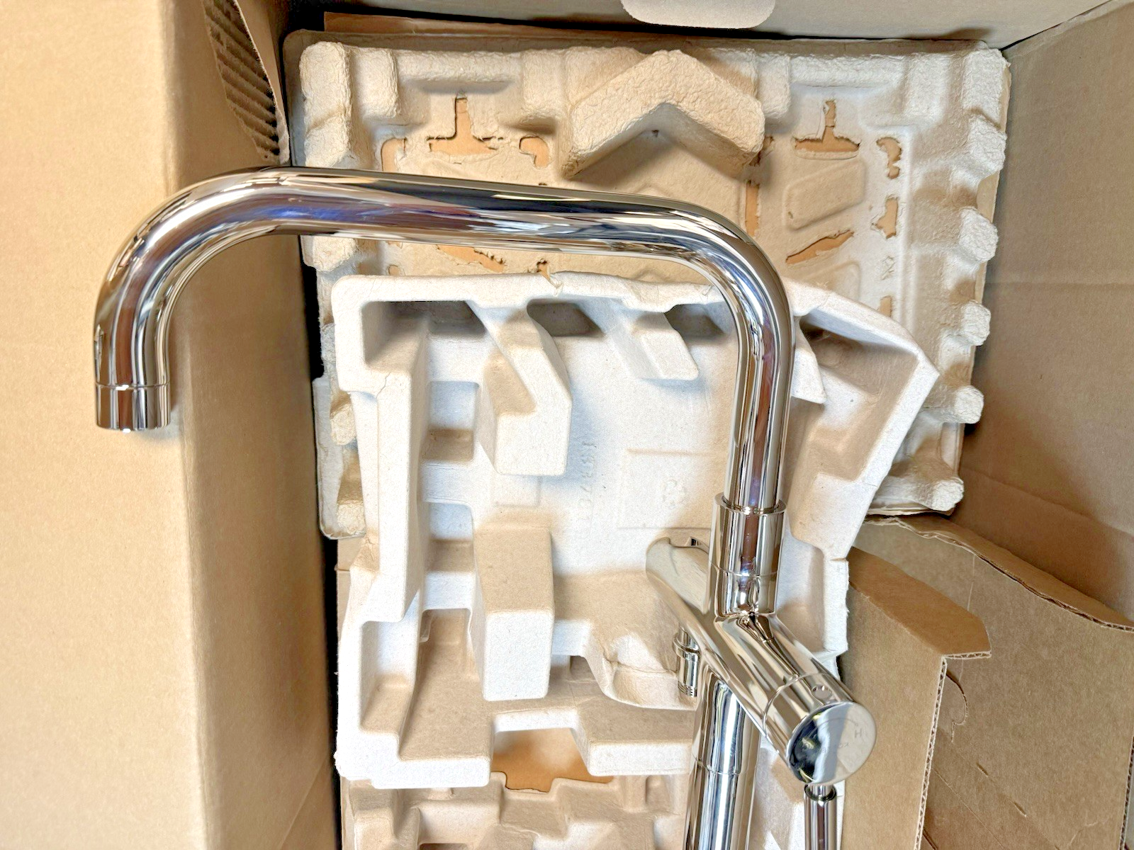 KOHLER Purist Floor-Mount Bath Filler w/ Handshower – Polished Nickel – K-T97328