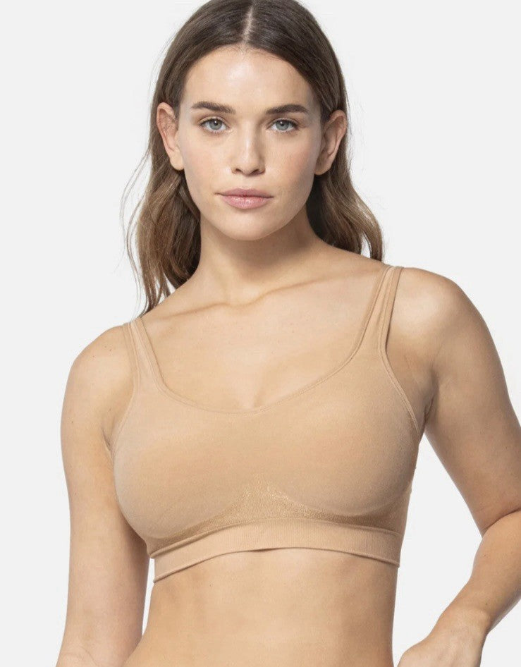 Underoutfit The Comfort Shaping Bra w/ adjustable straps 459- size 3xl, Coffee