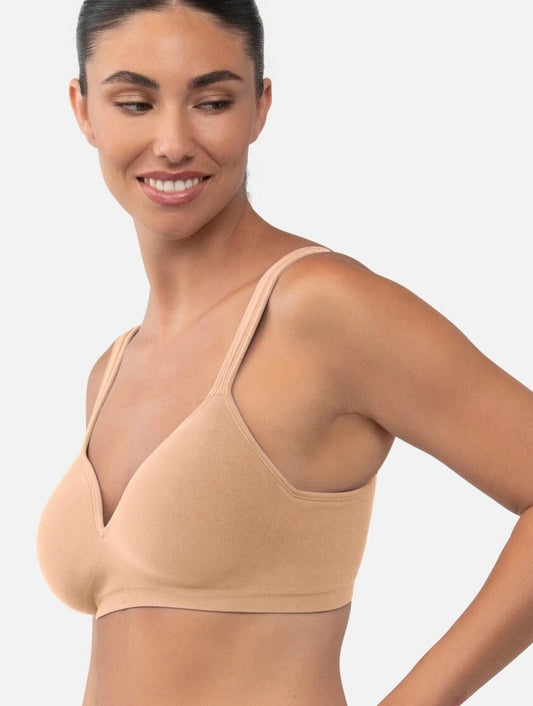 Underoutfit- 460 The Perfect Neckline Bra, size 3XL - coffee