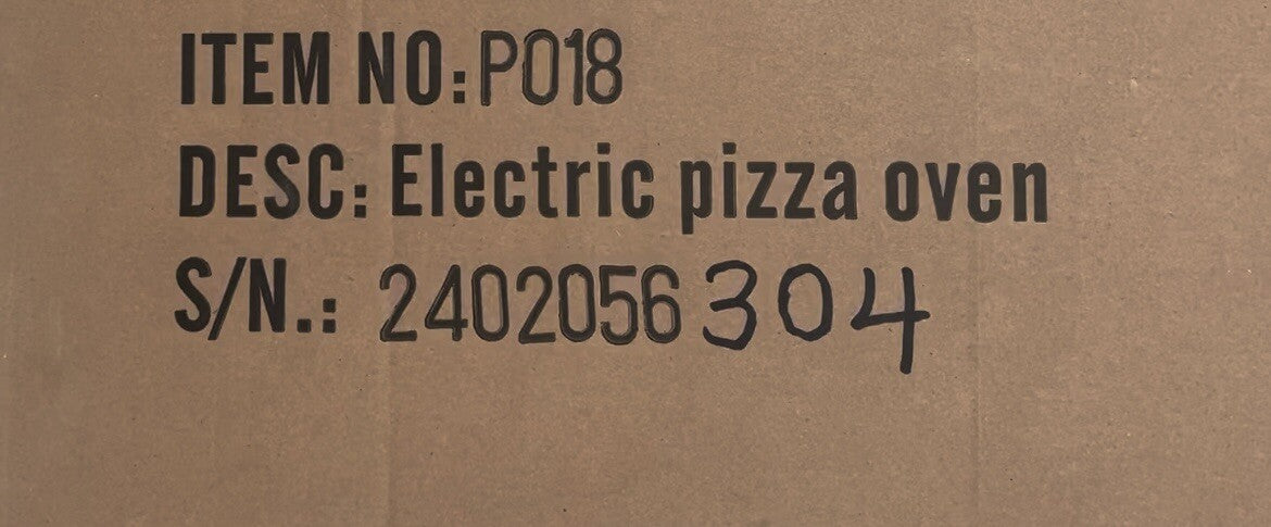 NSF Double Deck 220V Electric Pizza Oven 2850W Fire Stone Stainless NEW