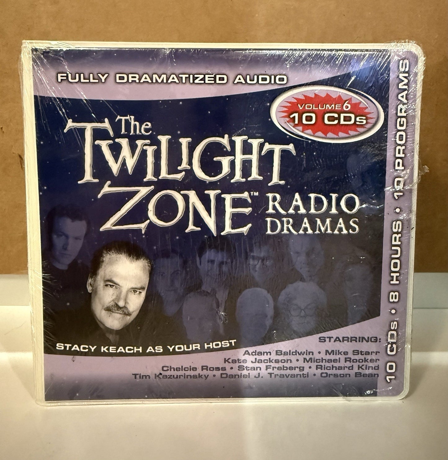Twilight Zone Radio Dramas 10-CD Box Set – Stacy Keach – NEW Factory Sealed
