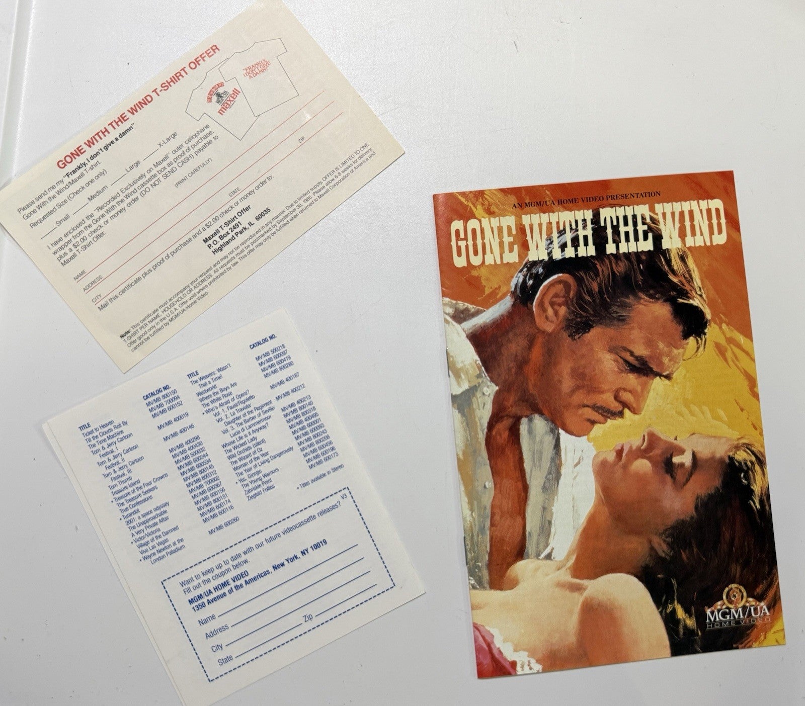 Gone With the Wind Collector’s Edition VHS Big Box Set – Mint Condition