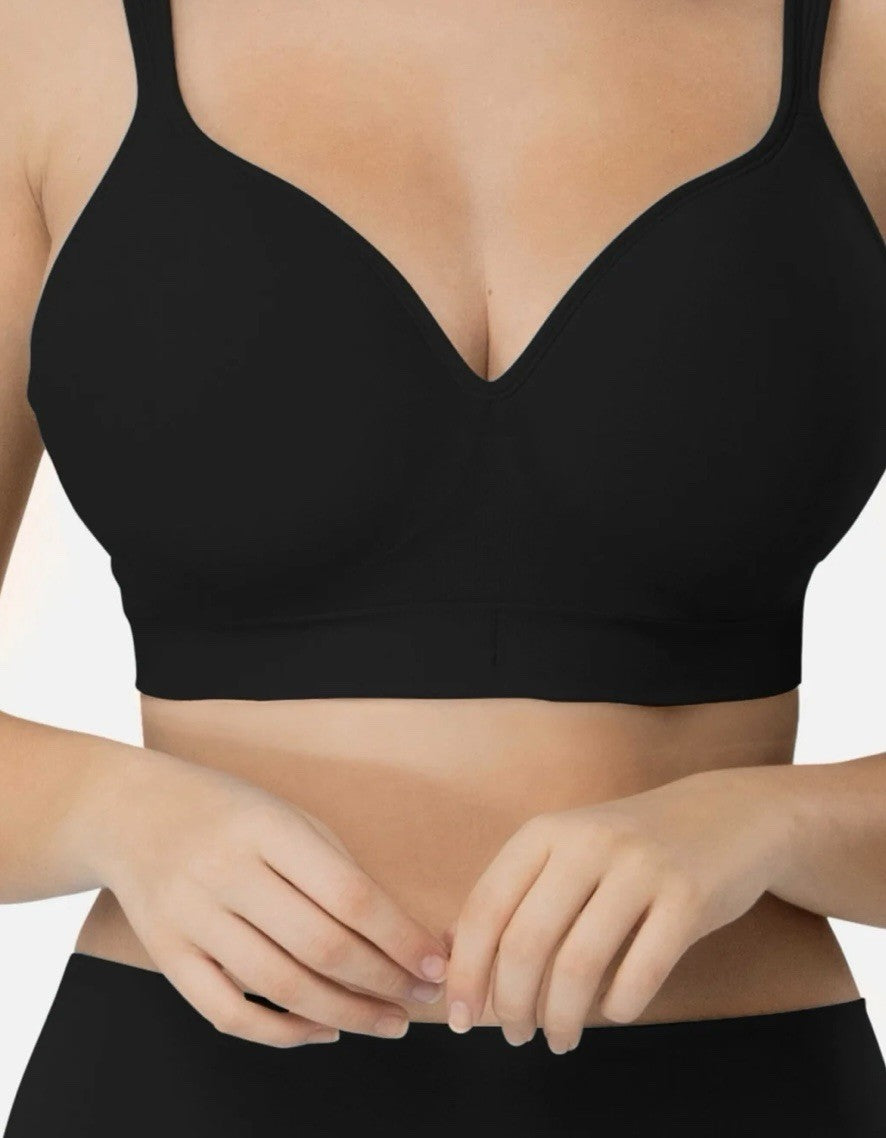 Underoutfit Secret Infinite Support Bra - 467 black, 3XL