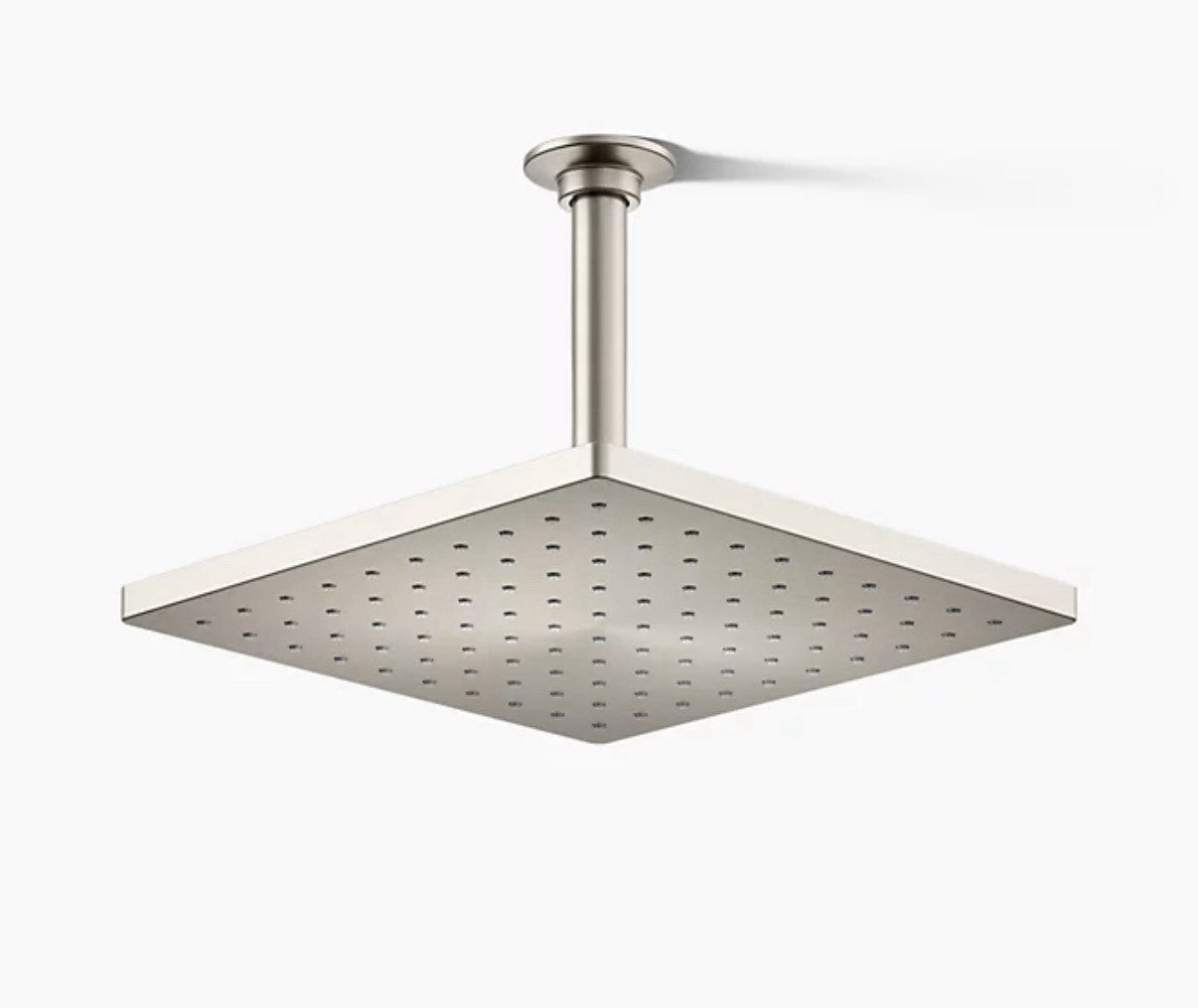 Kohler 26149-G-BN Honesty Square Rain Head 10“ vibrant, Brushed, Nickel