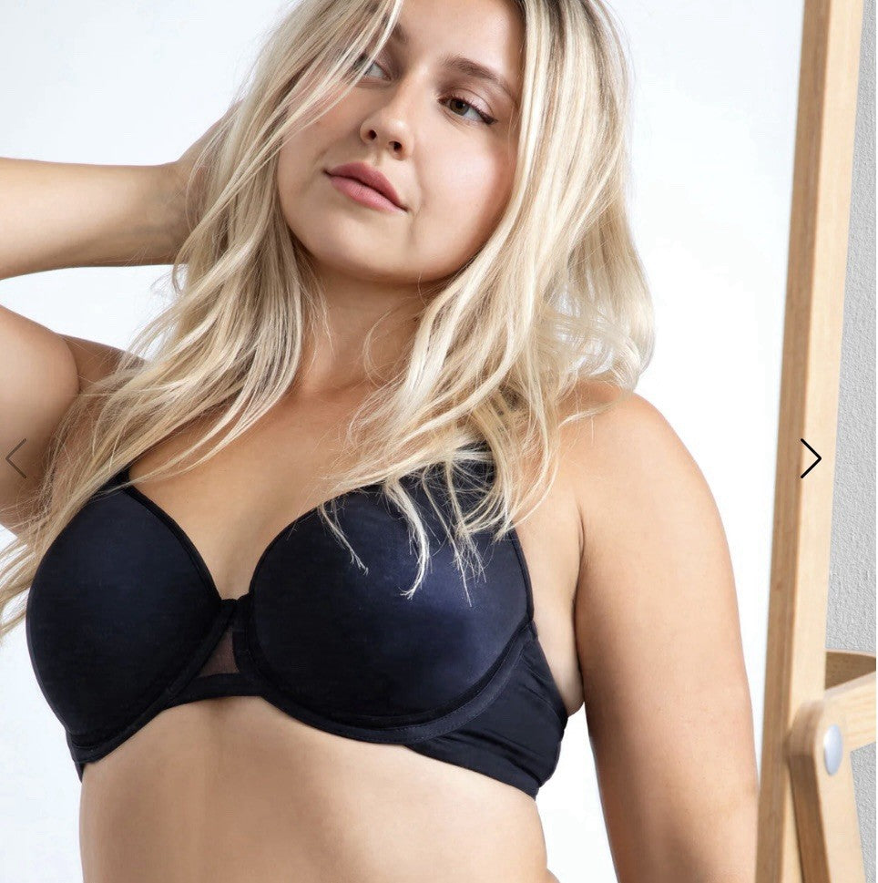 Underoutfit The Underwire Cradle Bra -1235 black, Size 38B