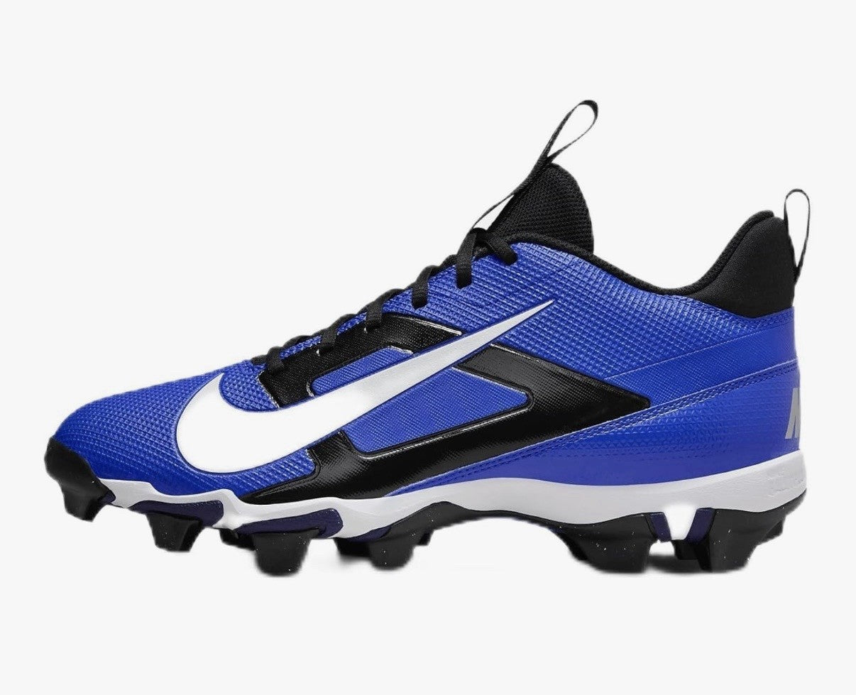 Size 10.5 - Men’s Nike Alpha Menace 4 Shark Cleats Hyper Royal Blue new w/o box