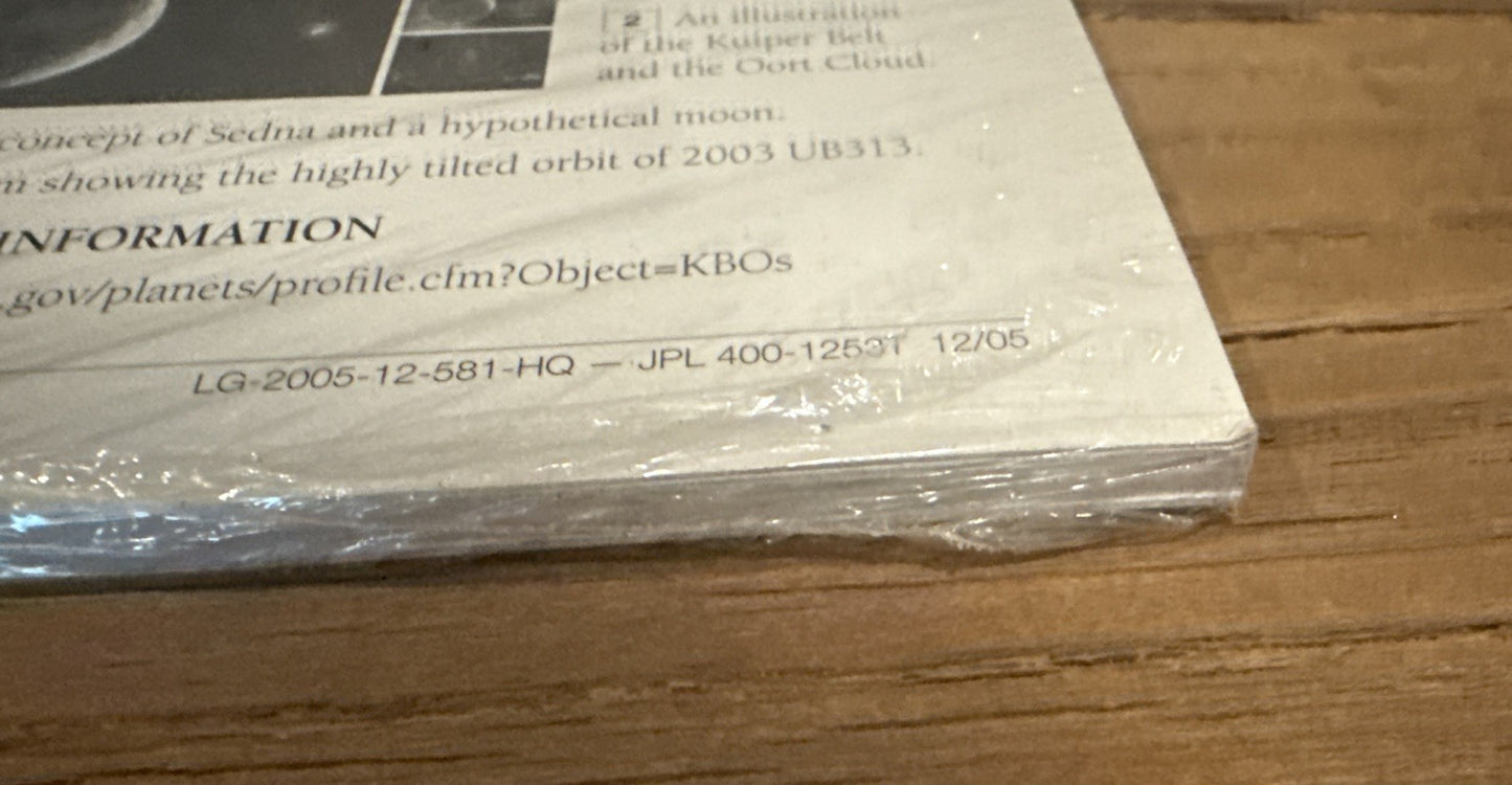 NASA Our Solar System Educational 19 Lithograph Set 11 x 8.5" NEW SEALED 2005