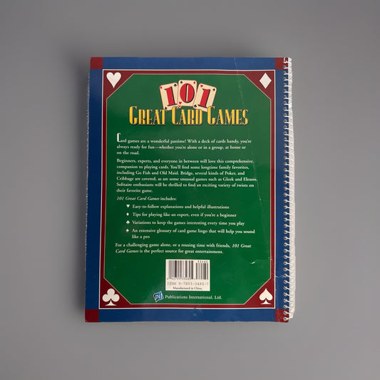 101 Great Card Games by: David Galt -2002
