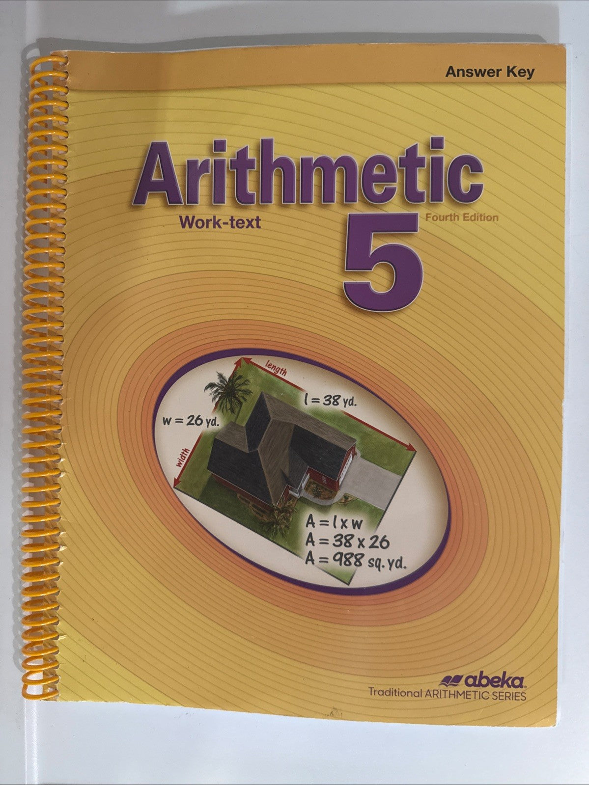 Arithmetic 5 Workbook A Beka Book Abeka Mathematics Grade 5 Spiral Bound