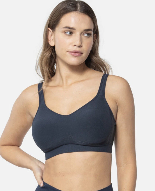 Underoutfit  Comfort Shaping Bra W/ Adjustable Straps- 459 Navy Med