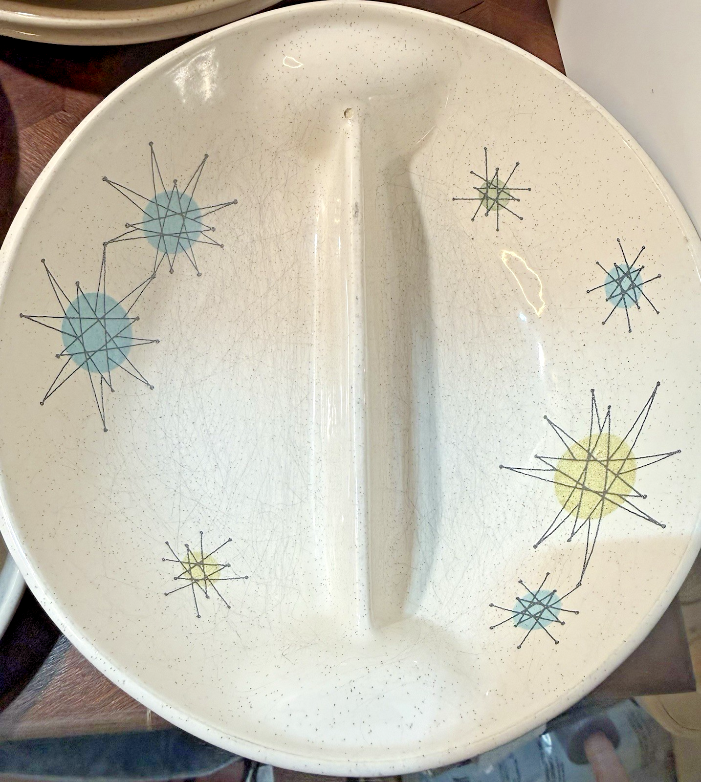 Franciscan Starburst Atomic Dinnerware Set Museum Grade 44pc Ultra Rare Mint
