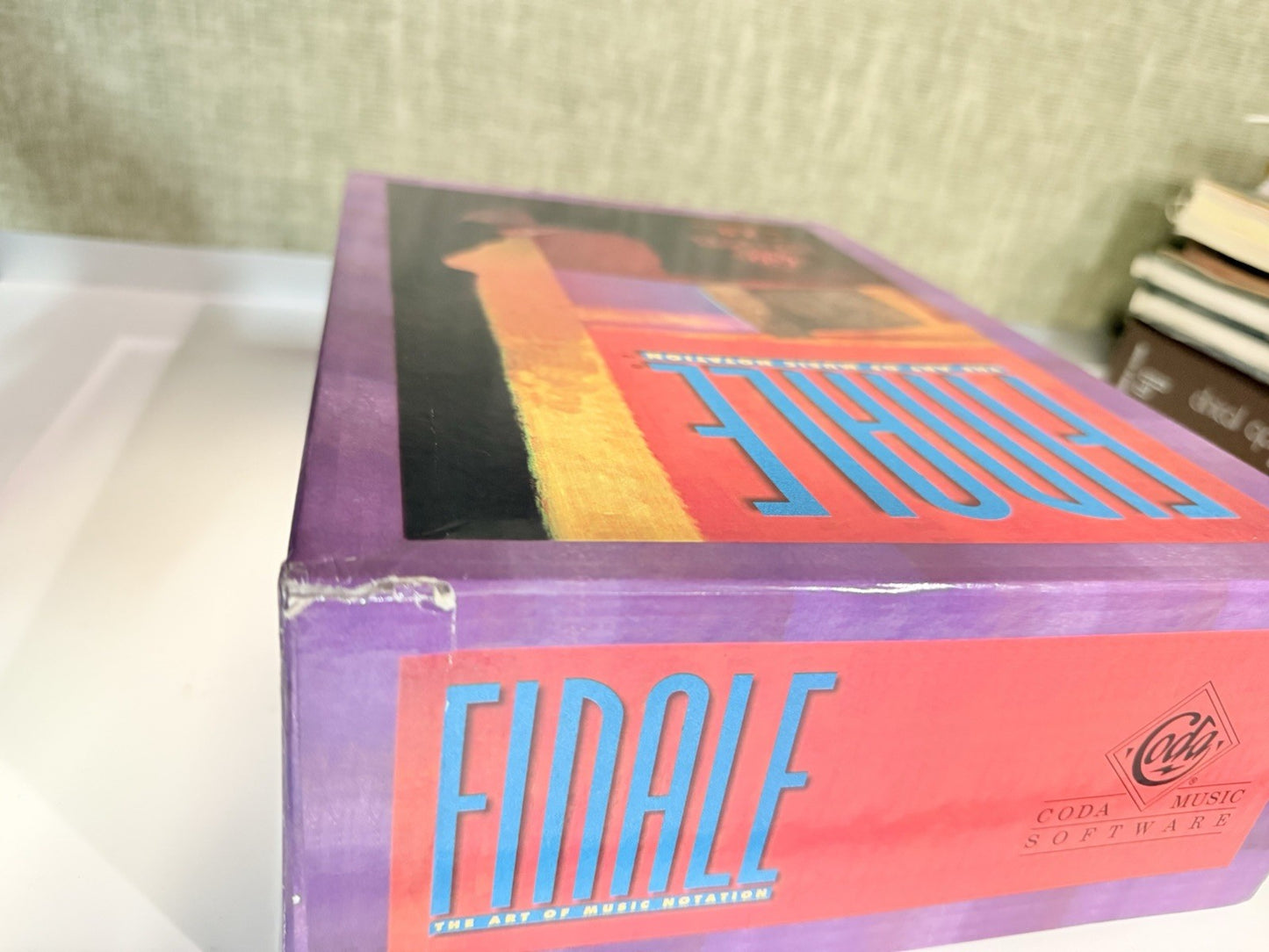 Finale: The Art of Music Notation 3.0 for Macintosh Mac w/ Sealed Disks & Books