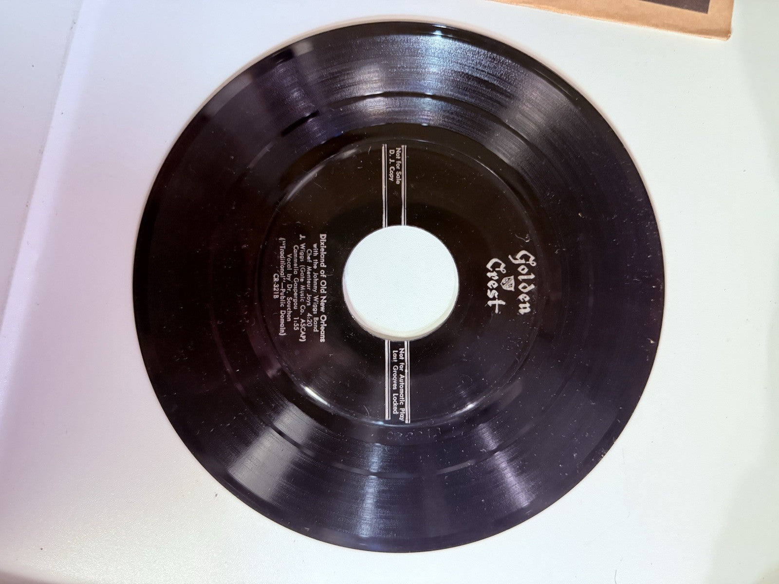 LOU CARTER: louie's love songs GOLDEN CREST 7" EP 45 RPM