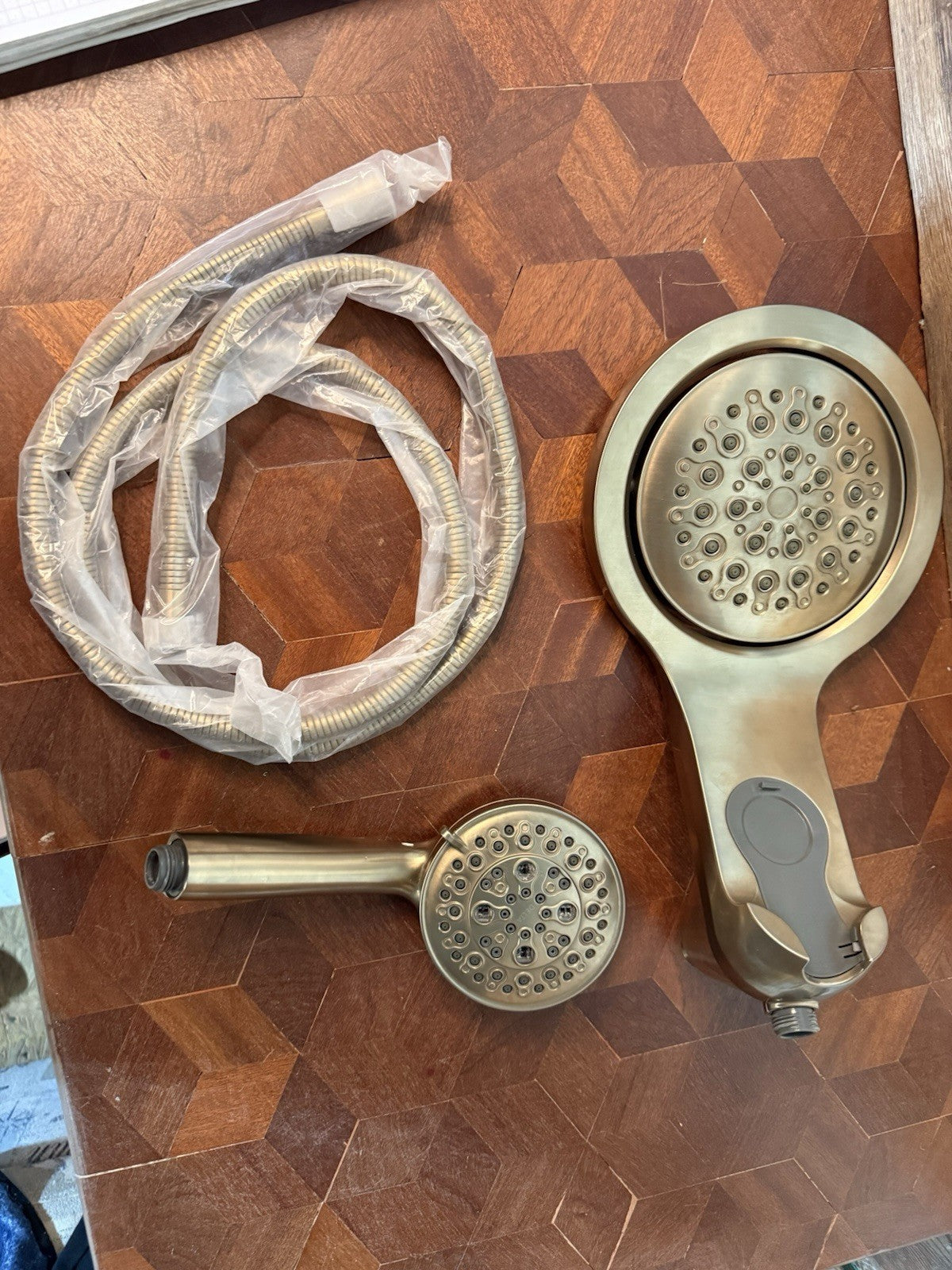 Delta HydroRain H2Okinetic 5-Setting Two-in-One Shower Head -  Champagne Bronze