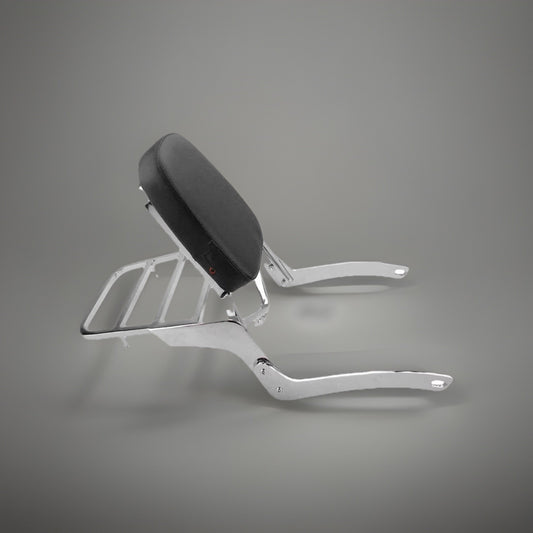 Sissy Bar Backrest W/ Rear Luggage Rack For YAMAHA Virago XV125 XV250 XV 125 250