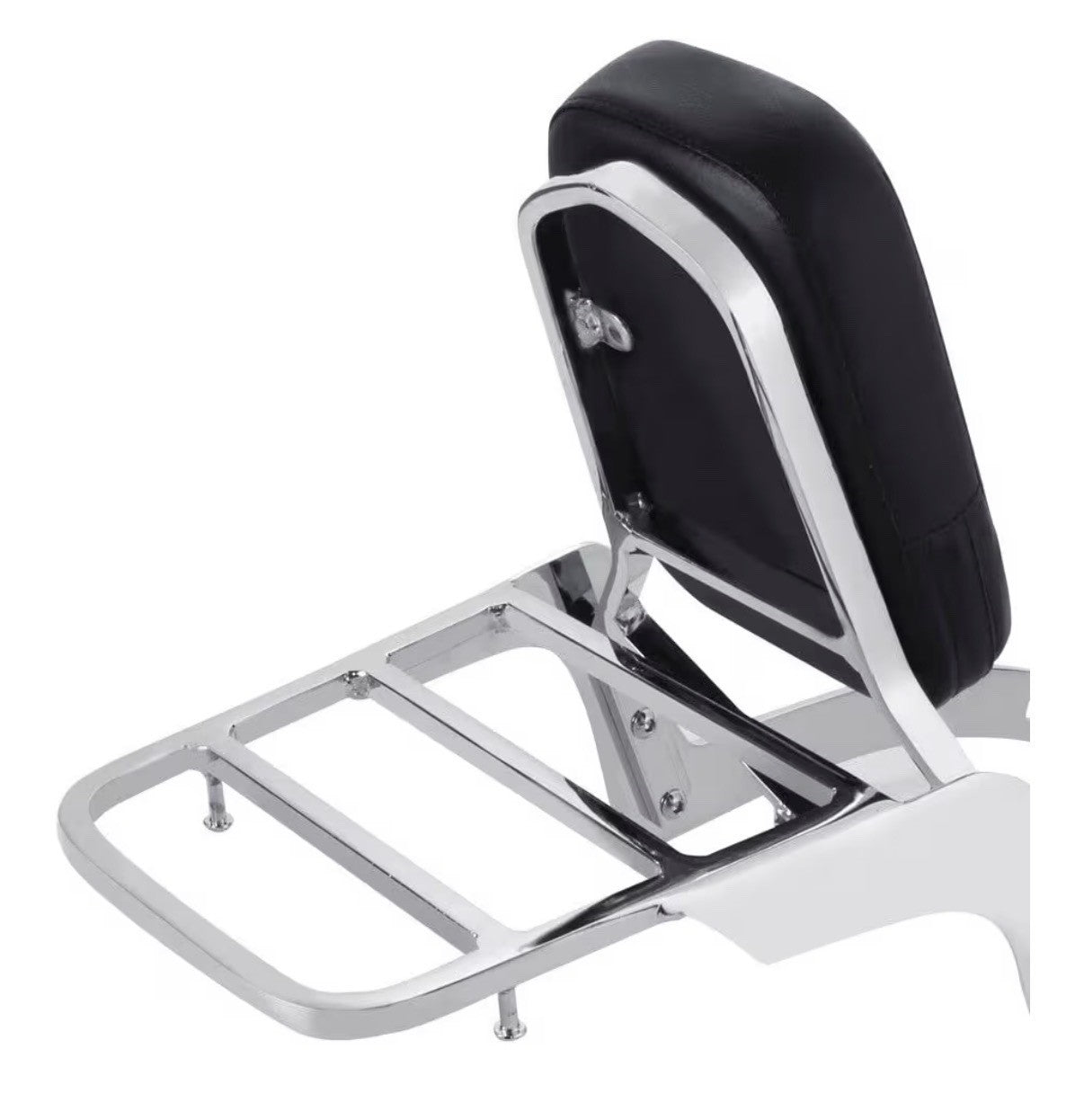 Sissy Bar Backrest W/ Rear Luggage Rack For YAMAHA Virago XV125 XV250 XV 125 250