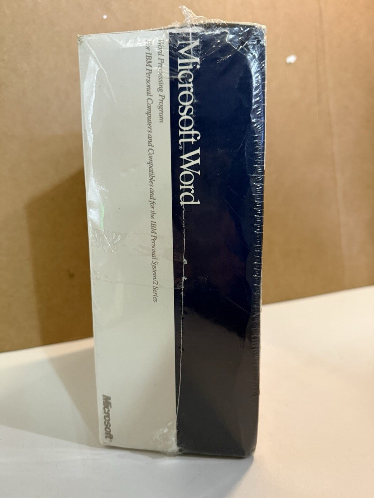 Microsoft Word 5.0 for IBM PC - New Old Stock - Sealed Vintage 1989
