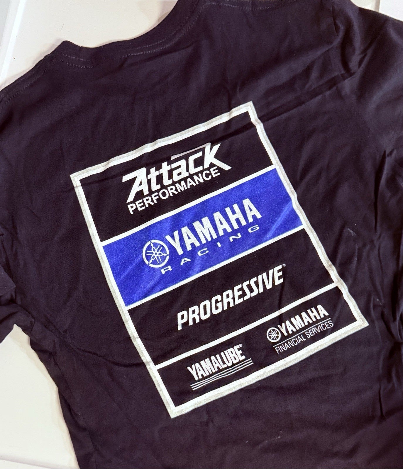 Yamaha Racing t-shirt Black Size XL