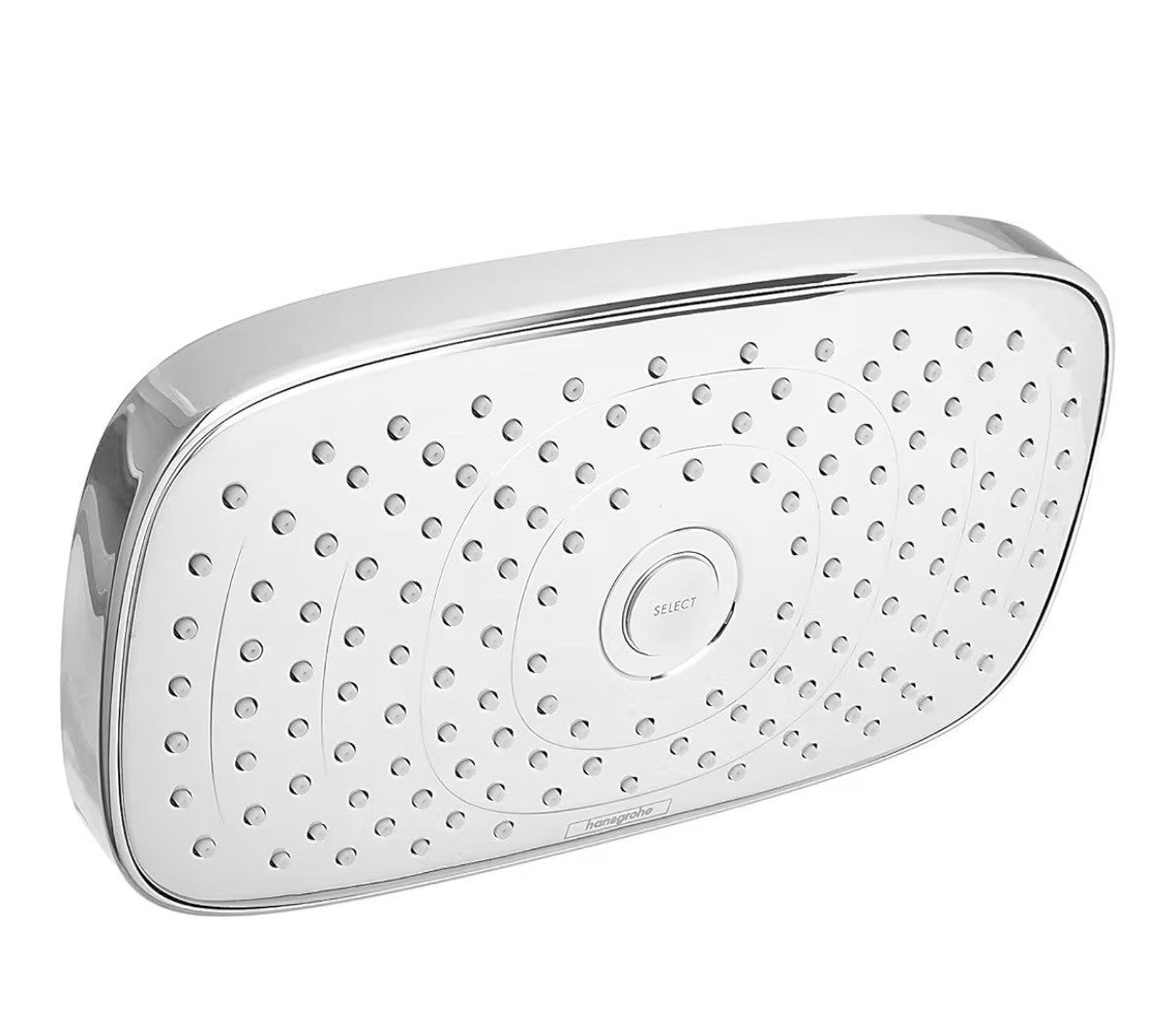 Hansgrohe 27387001 Raindance Select E Showerhead 300 2-Jet, 2.5 GPM in Chrome