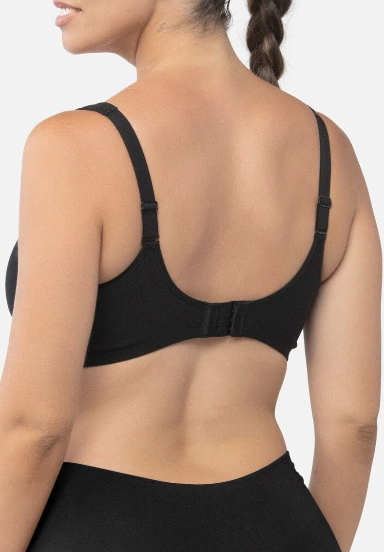 Underoutfit- 460 The Perfect Neckline Bra, size Large - black