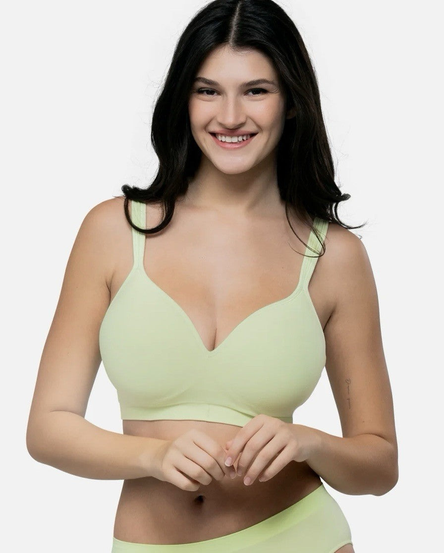 Underoutfit- 460 The Perfect Neckline Bra, size 2XL Lime GREEN