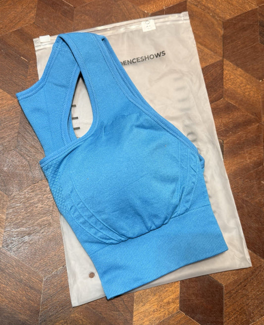 The NowSunday Racerback Sports Bra (sewn in pads) 1145 size S Wave Ride
