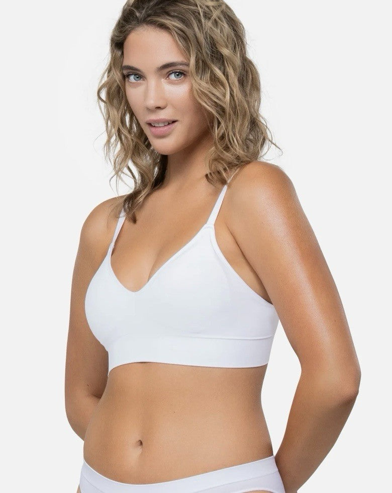 Underoutfit Neckline Pullover Bralette - 450 white, size M