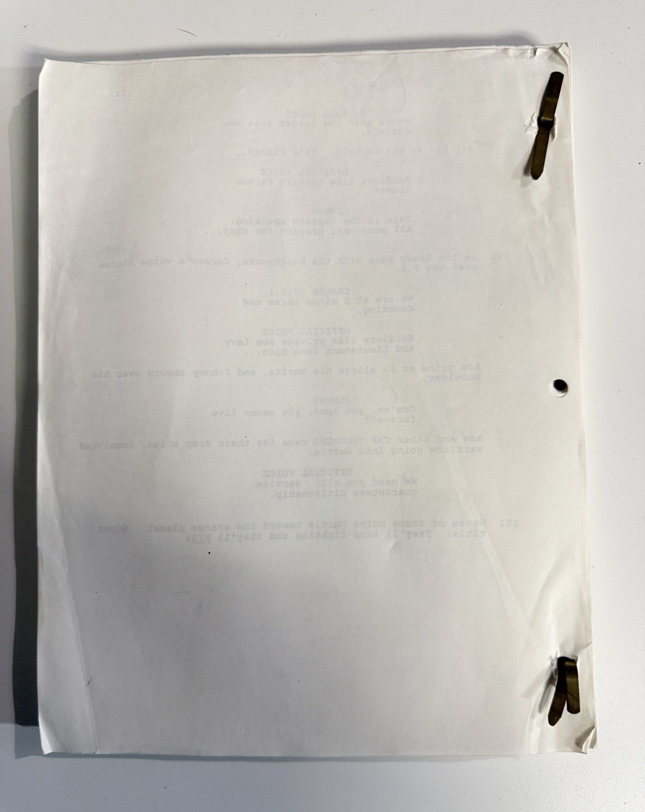 StarShip Troopers - Fourth Draft April 17, 1996