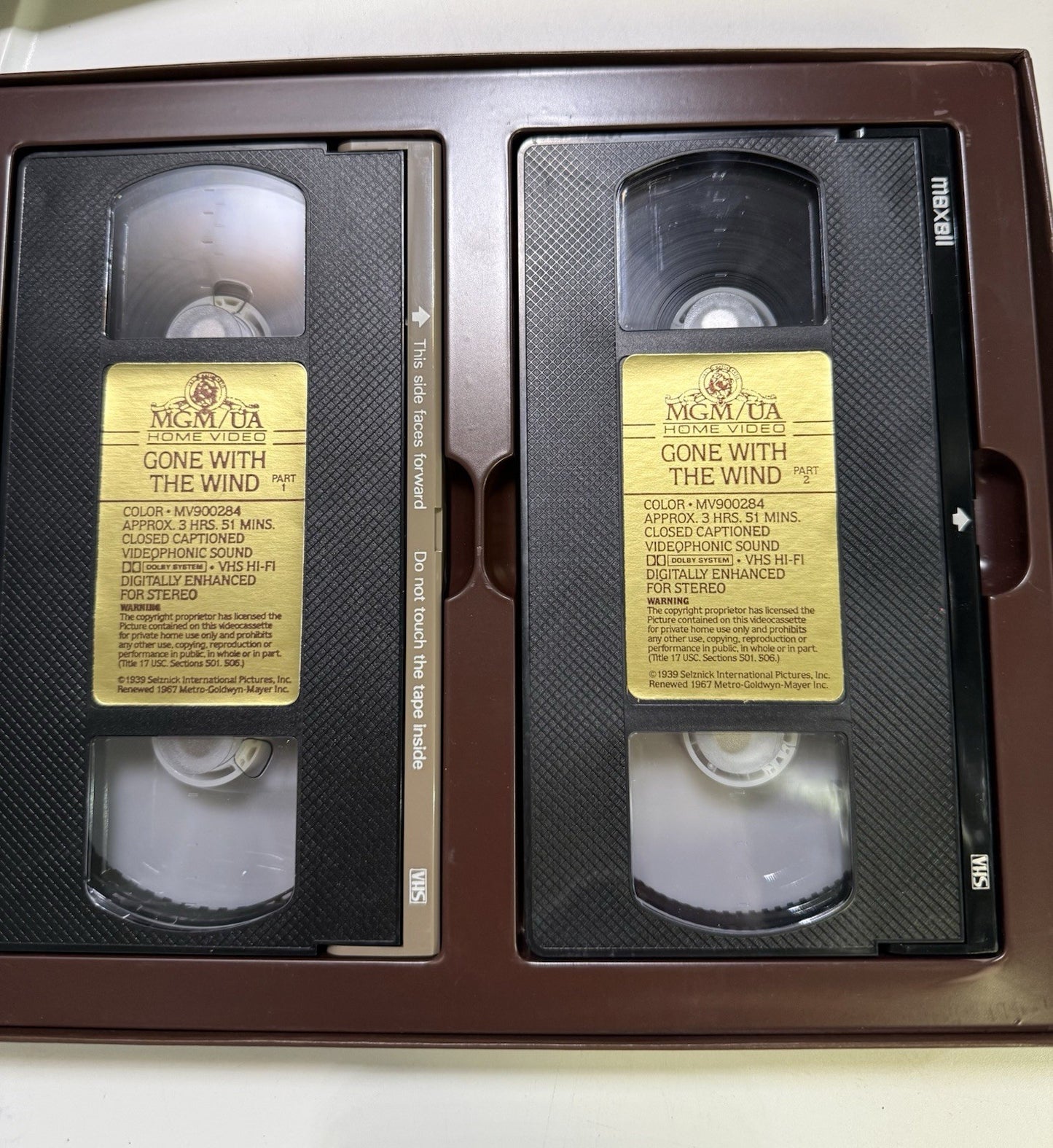 Gone With the Wind Collector’s Edition VHS Big Box Set – Mint Condition