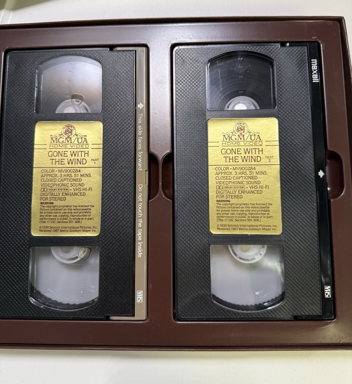 Gone With the Wind Collector’s Edition VHS Big Box Set – Mint Condition