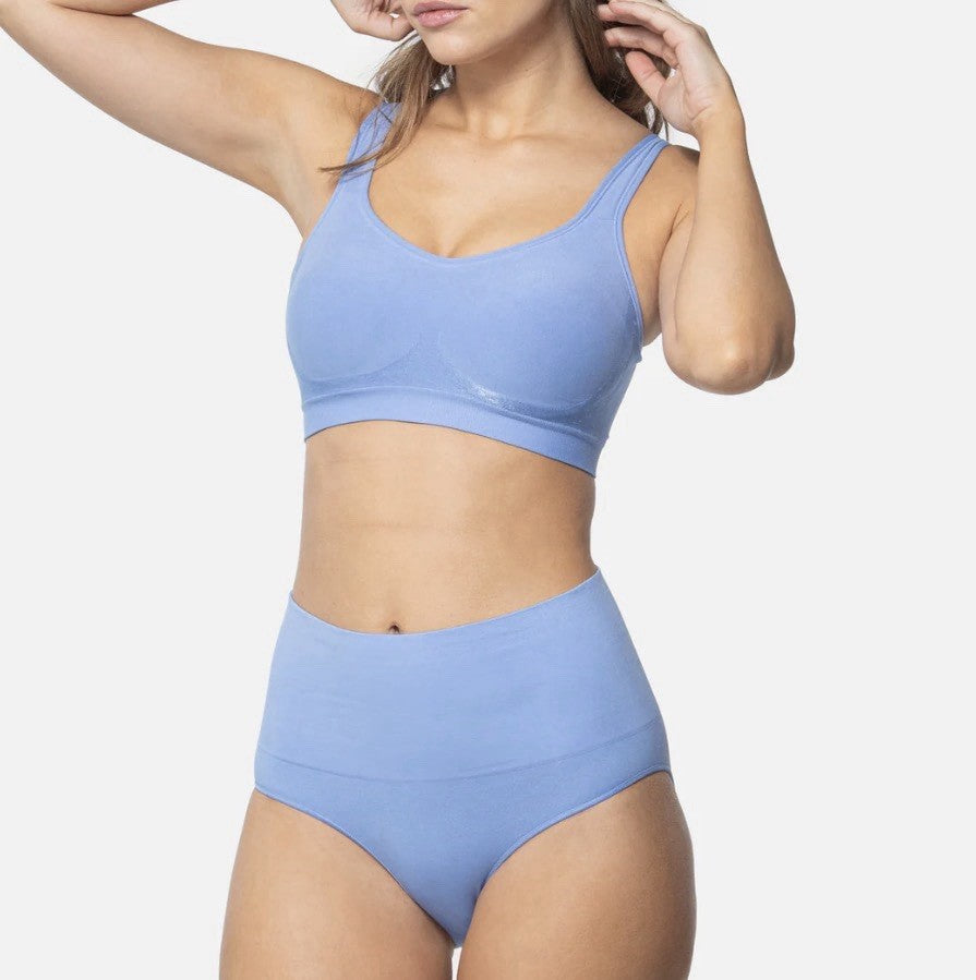 Underoutfit Smoothing at Waist Brief - 308, size large Ultramarine