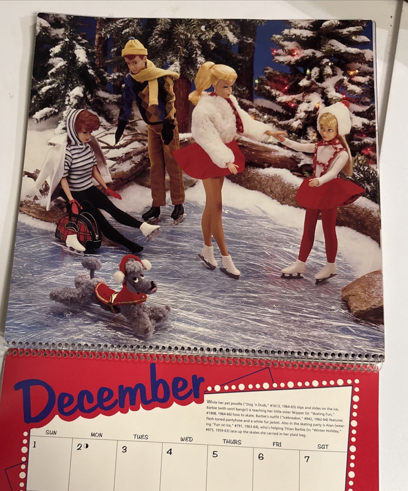 Barbie by Hallmark Vintage 1996 Calander New Not Marked