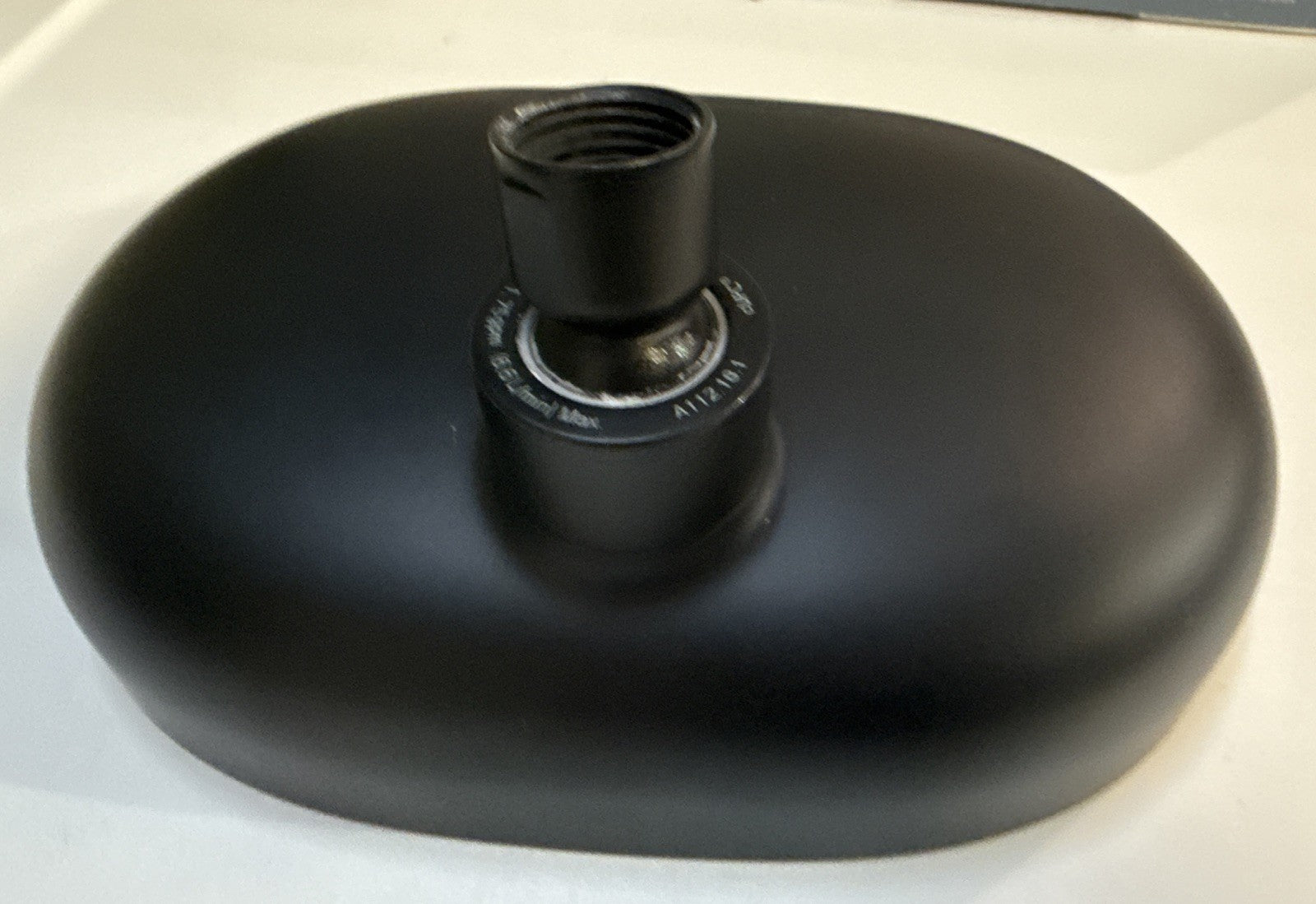 KOHLER Statement 3-Spray 2.5 GPM 8"  Wall Mount Fixed Shower Head in Matte Black