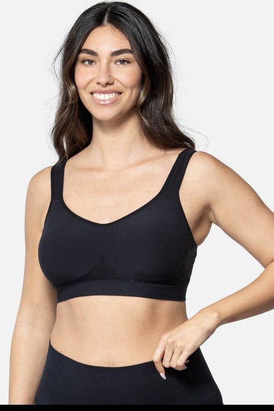 UNDEROUTFIT Comfort Shaping Bra -457 Black Size 2XL